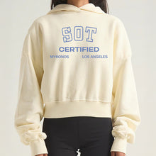 Load image into Gallery viewer, SOT Certified Women&#39;s Crop Hoodie
