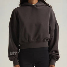 Load image into Gallery viewer, You Don&#39;t Have To Like It Women&#39;s Crop Hoodie
